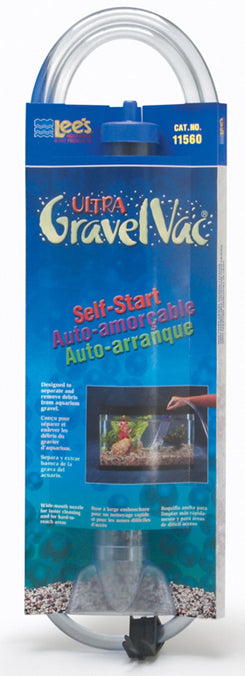 Lee's Aquarium 24" Ultra Gravel Vacuum Cleaner, Self-Start, XLarge, w/Nozzle
