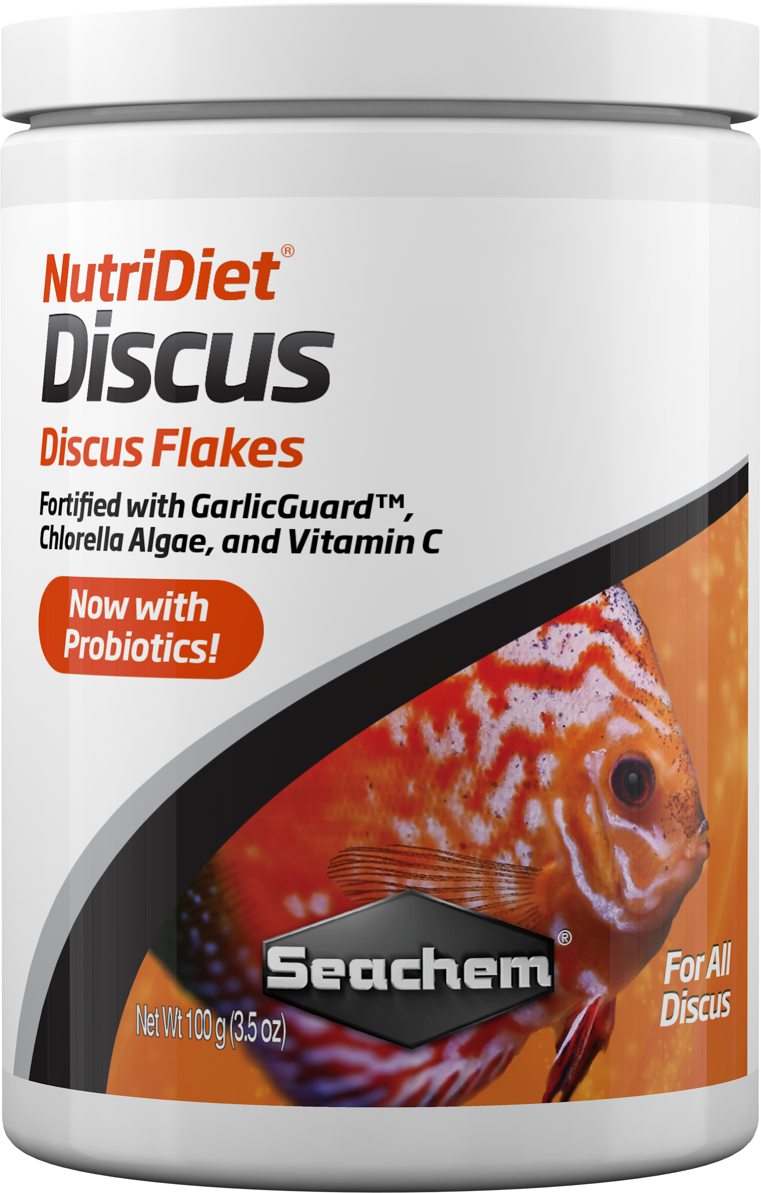 Seachem Laboratories Seachem NutriDiet Discus Flakes w/Probiotics