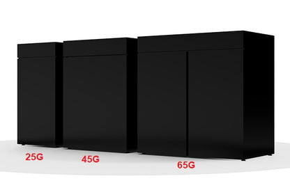 JBJ AIO 25 Gallon Black Cabinet Stand