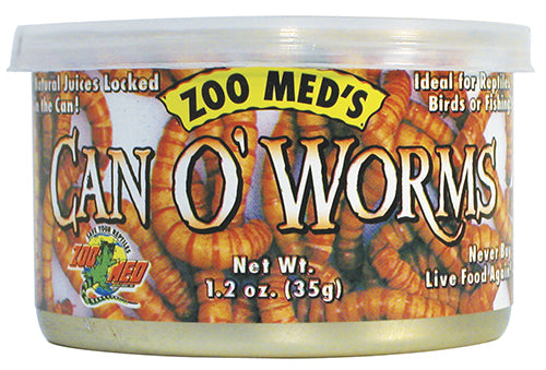 Zoo-Med Can O' Worms (300 worms per can)