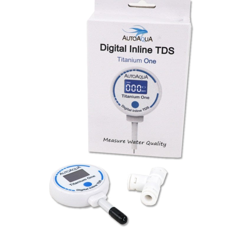 AutoAqua Ditital Inline TDS - Titanium One