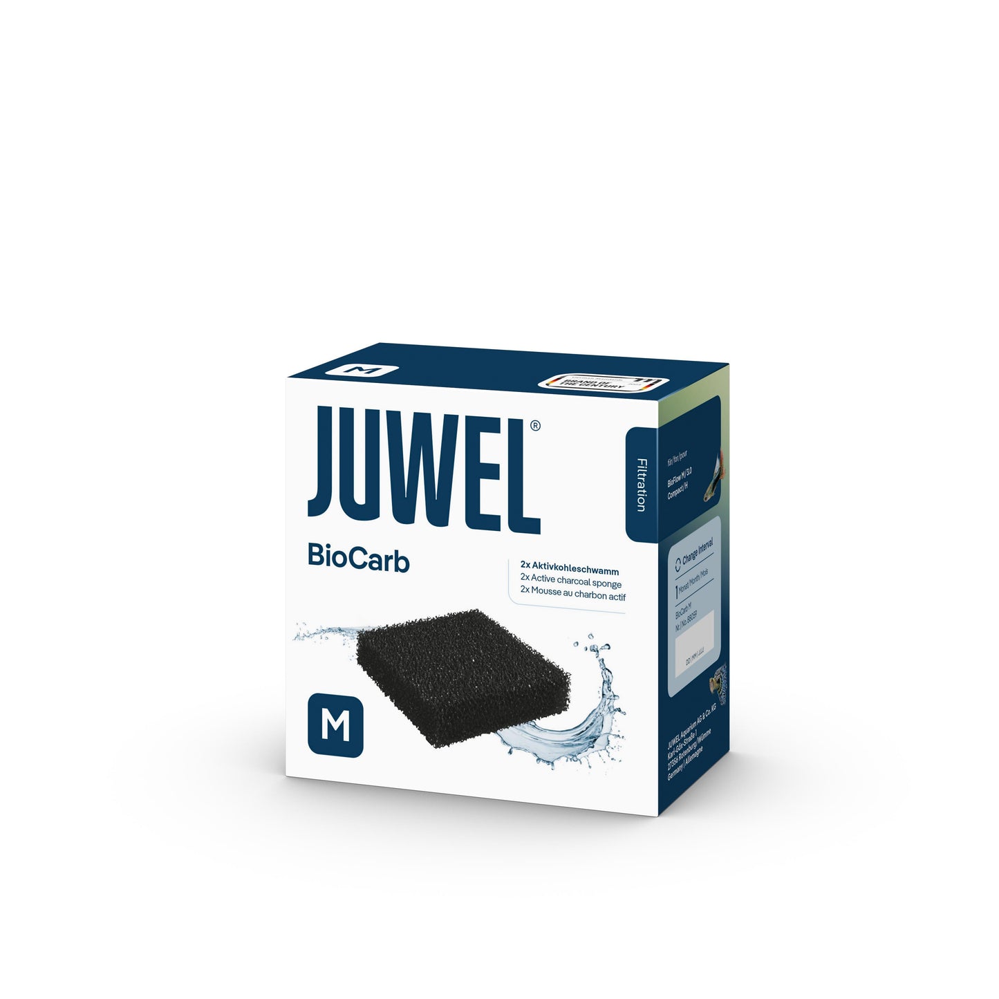 Juwel bioCarb M (Compact) - Active charcoal sponge