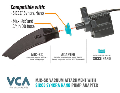 VCA Crevice Vacuum Tool