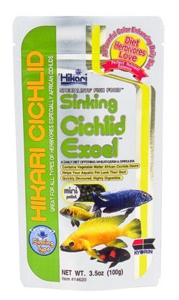 Hikari Cichlid Excel Sinking Mini Pellets
