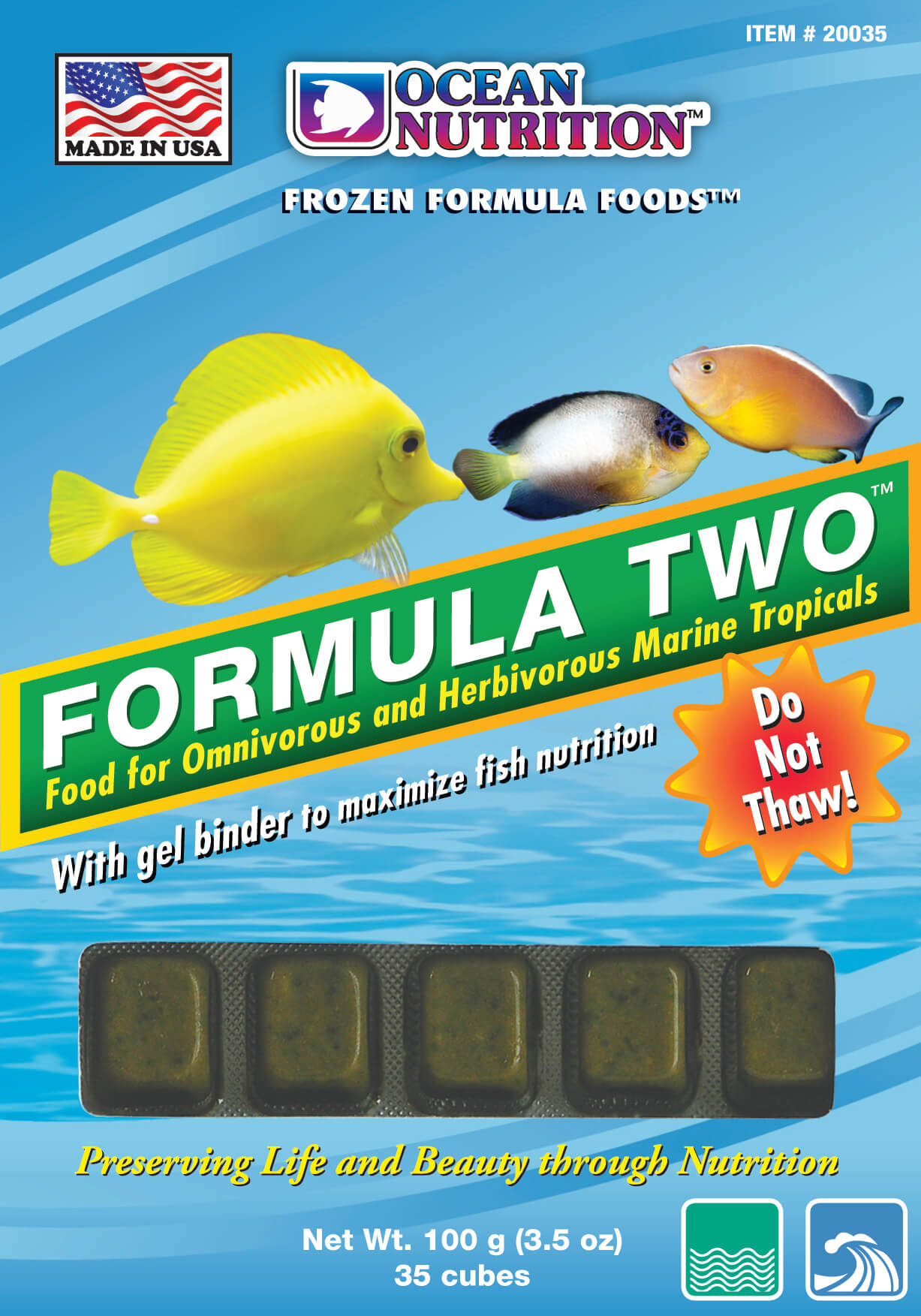 Formula Two Cube (Frozen) 3.5oz