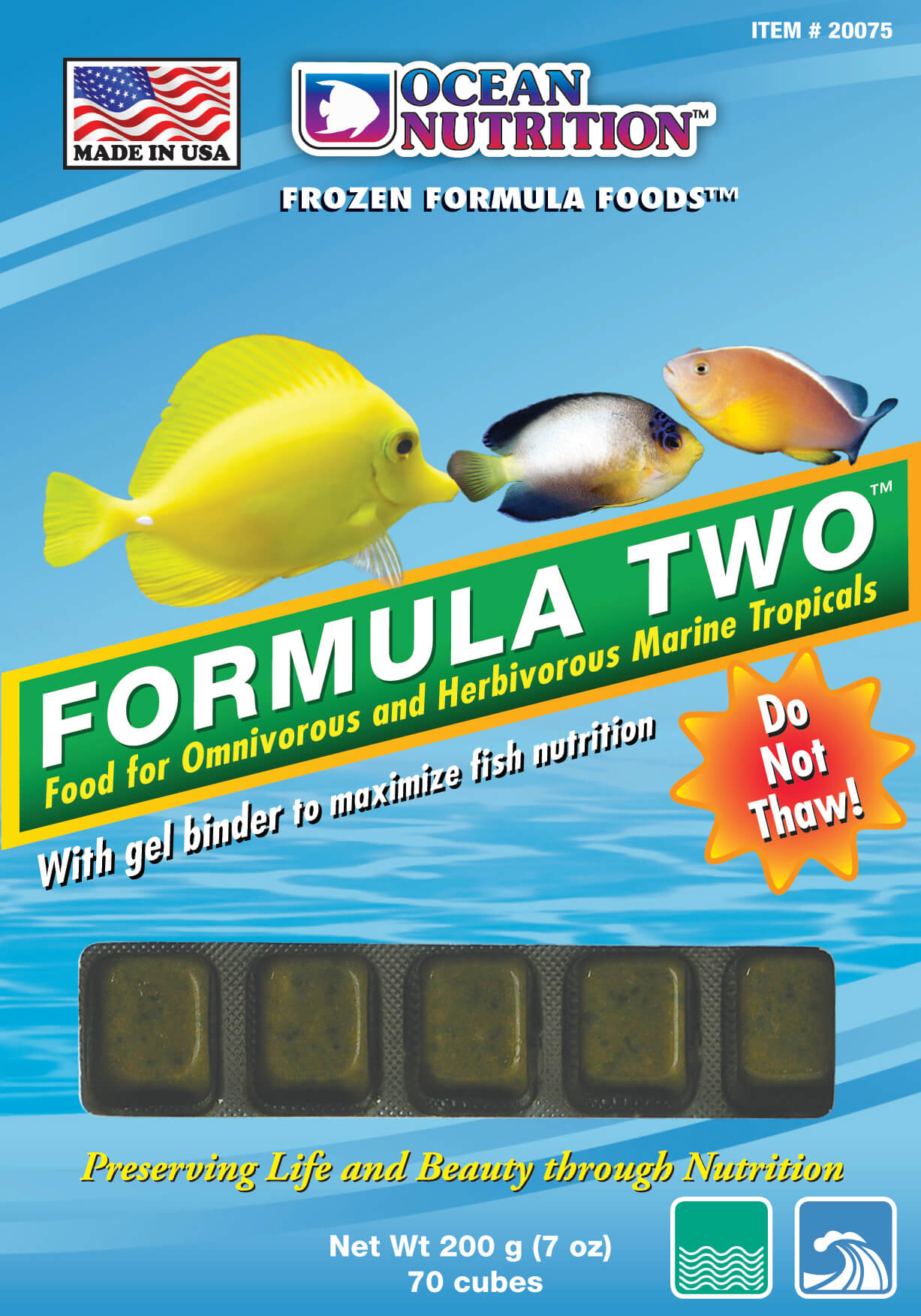 Formula Two Cube (Frozen) 7oz