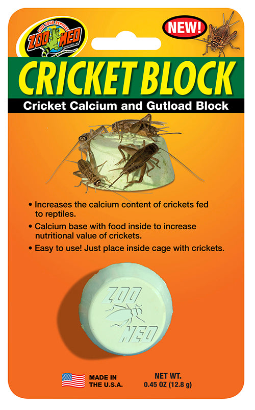 Zoo-Med Cricket Calcium And Gutload Block