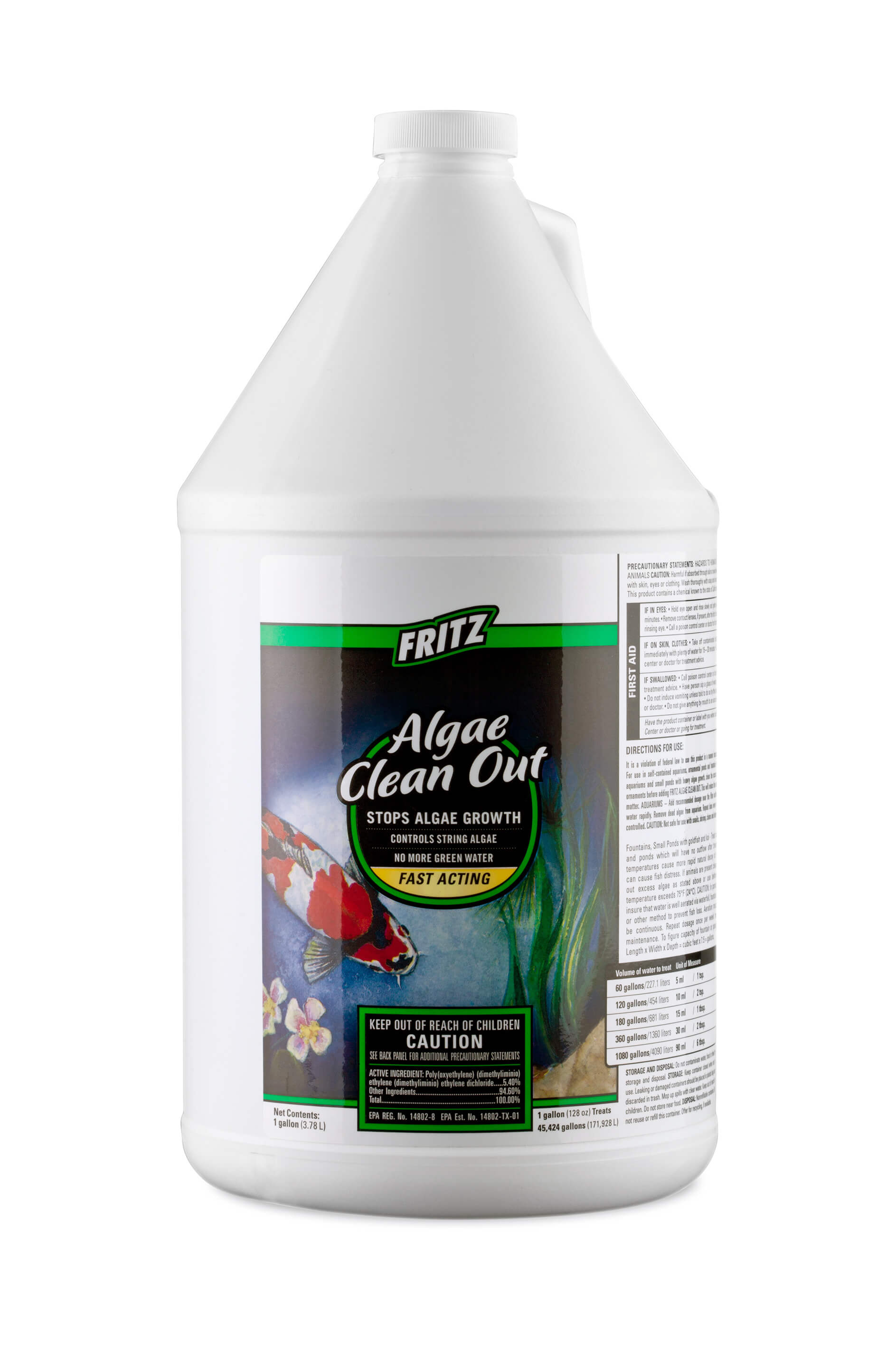 Fritz Pond Algae Clean Out 1 Gal