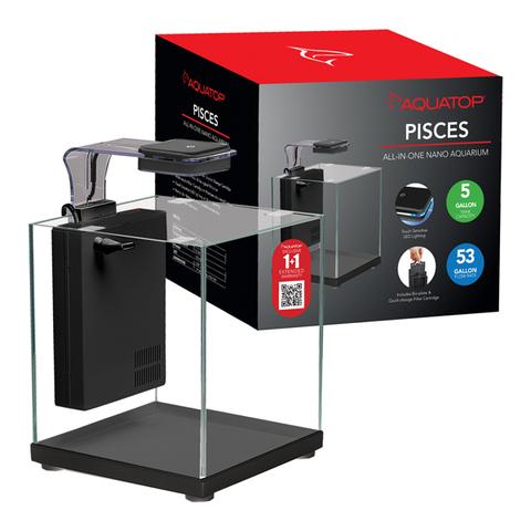 AquaTop PISCES Nano Cube Glass Aquarium