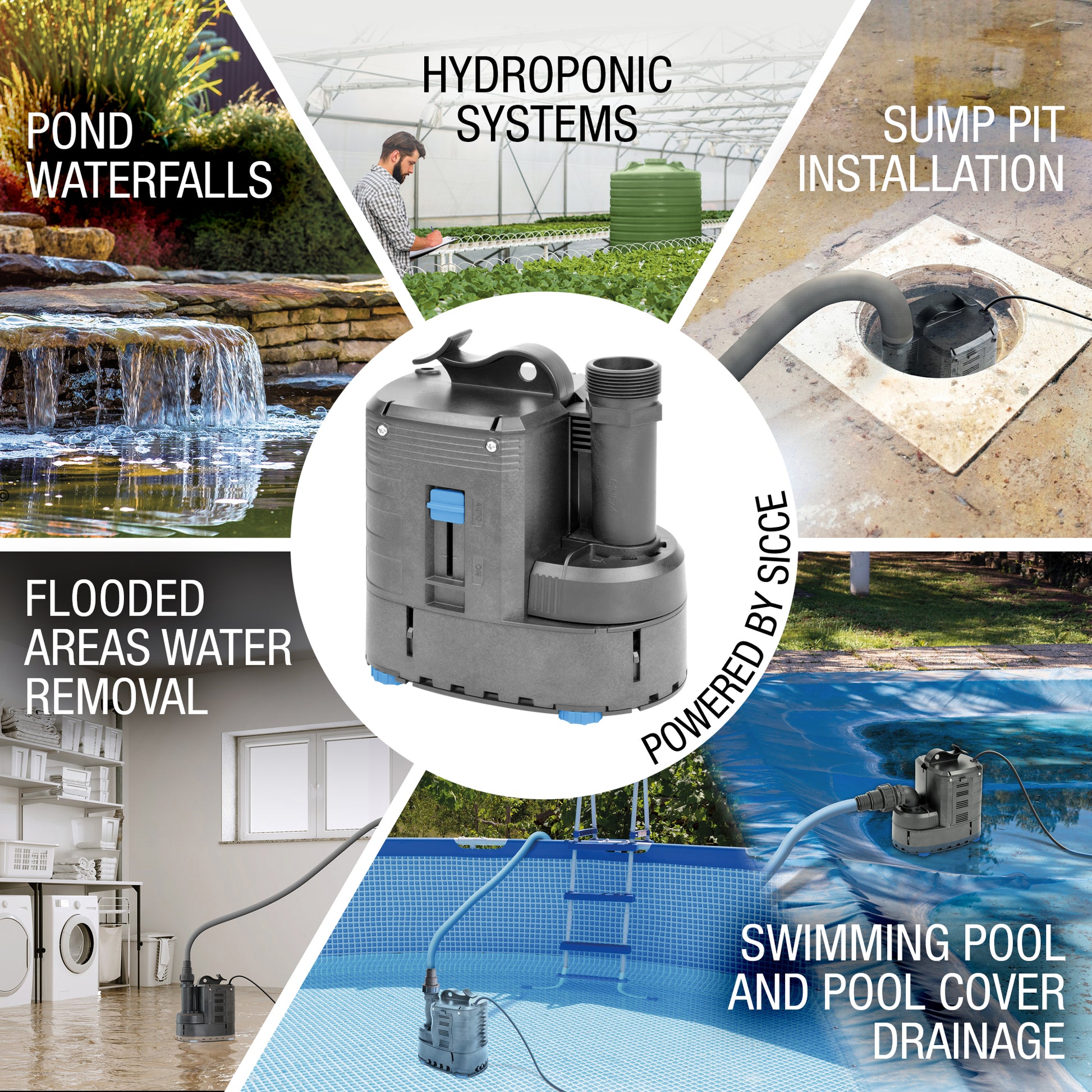 Sicce Ultra 9000 Multifunction Pump 2250gph
