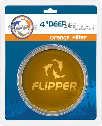 Flipper DeepSee Viewer Clear 4" - Orange Filter