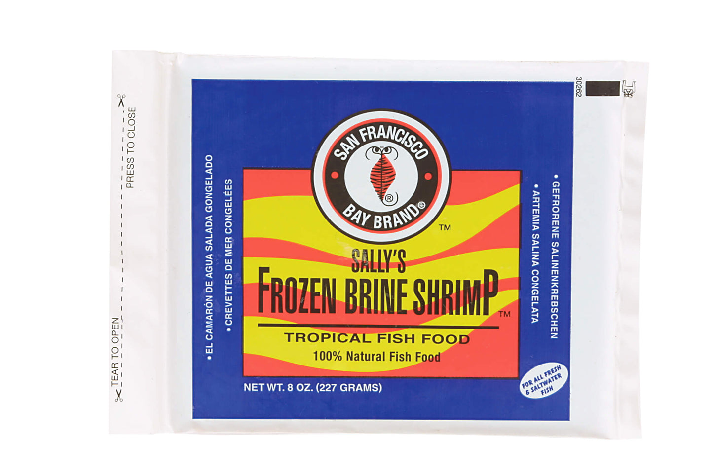 Brine Shrimp Flatpak 8oz (Frozen)
