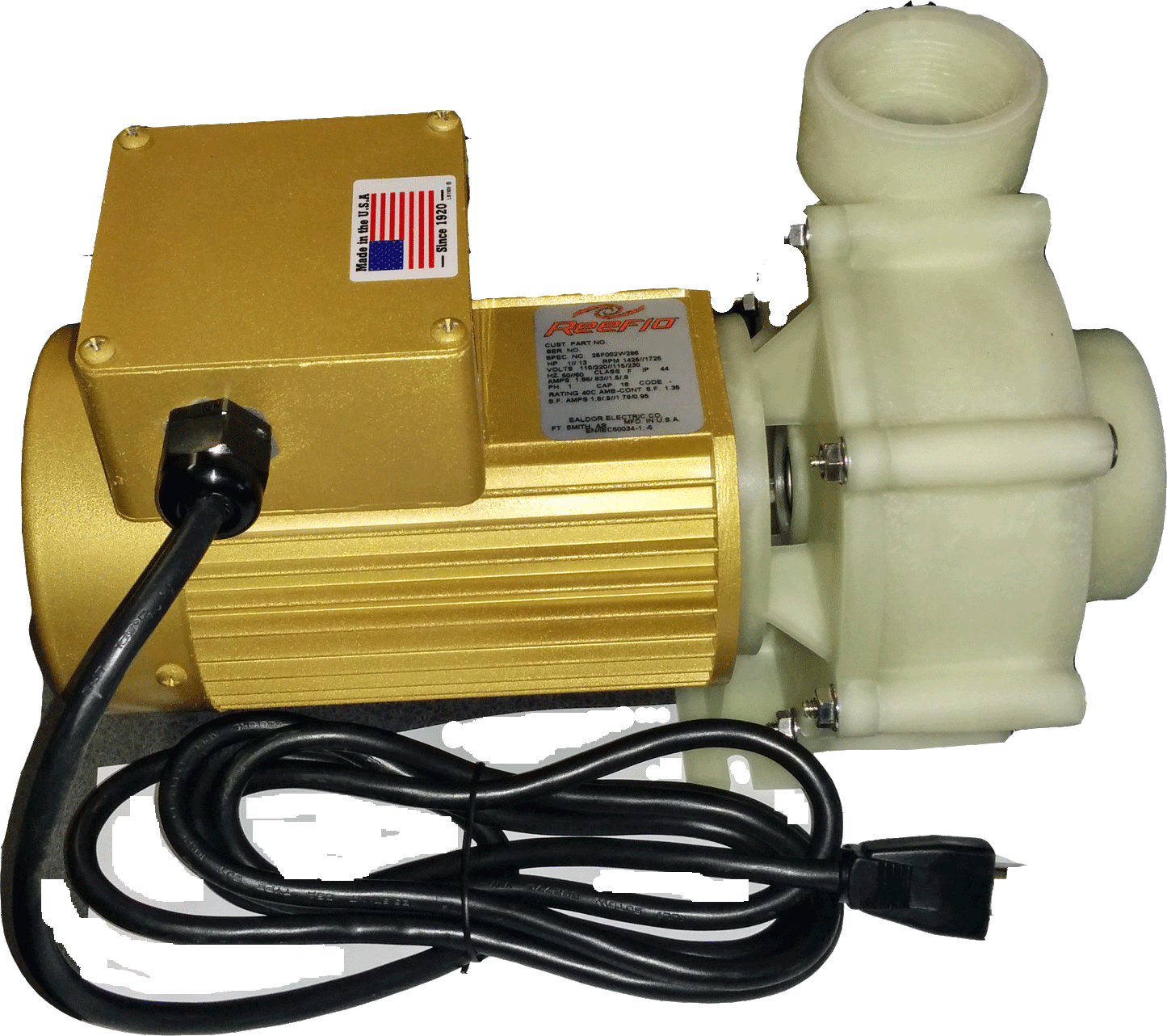 Reeflo Snapper / Dart Gold Hybrid Pump