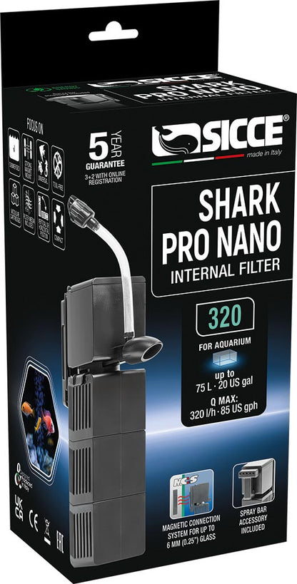 Sicce Sicce Shark Nano 320 Internal Filter