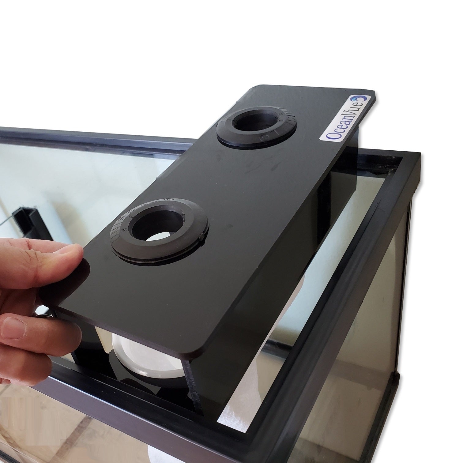 OceanVue ECO 36" Glass Sump - Black