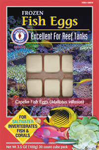 Fish Eggs Cube 3.5oz (Frozen)