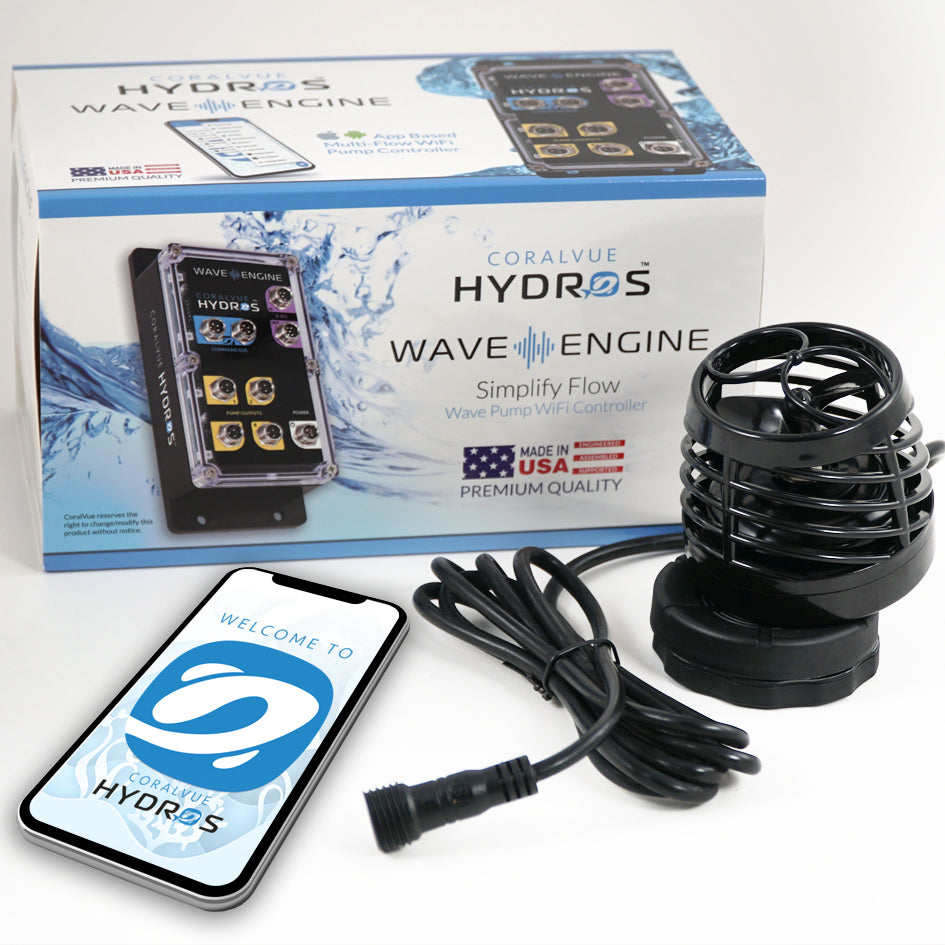 Reef Octopus Octo Pulse 4 Wave Pump with Hydros WELE