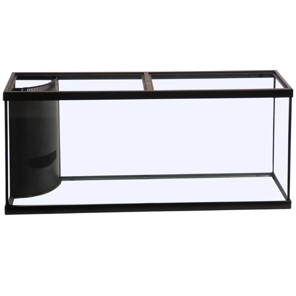 Marineland Corner-Flo 120G Aquarium (1 overflow), 48" x 24" x 24" (Black)