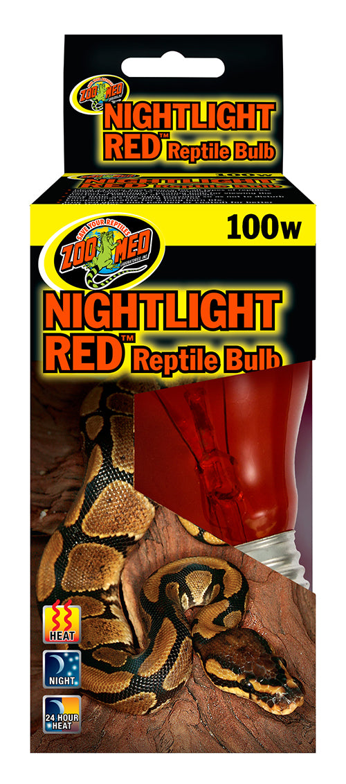 Zoo-Med Nightlight Red Reptile Bulb 100w