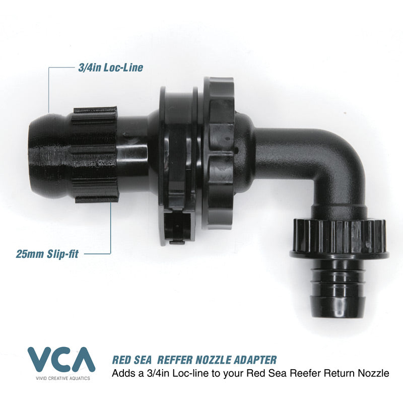 VCA Reefer - Slip-Fit Adapter (25mm to 3/4" Loc-Line)
