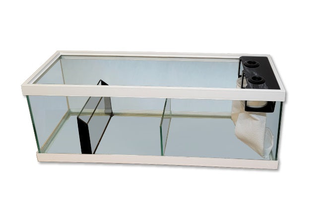 ECO 36" Glass Sump - White
