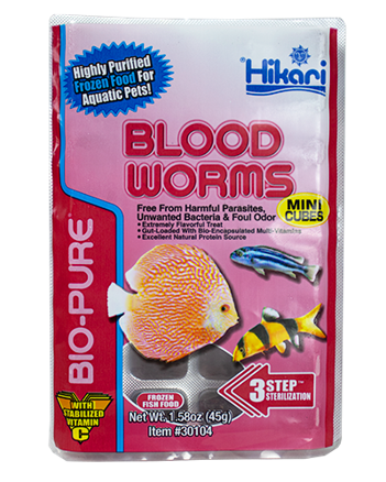 Hikari Bio-Pure Blood Worms (FROZEN)