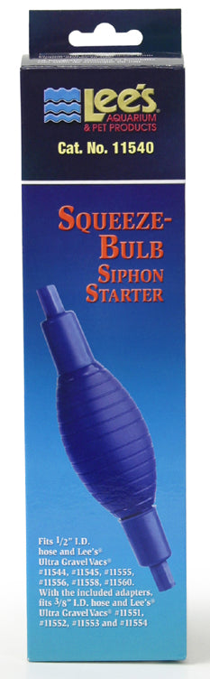 Lee's Aquarium Squeeze Bulb, Siphon-Starter