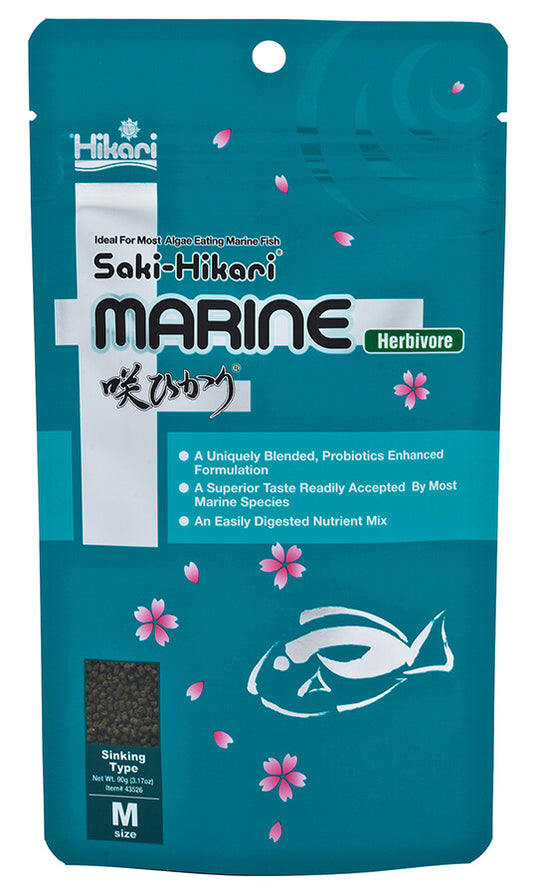Saki Marine Herbivore Pellets 3.17oz