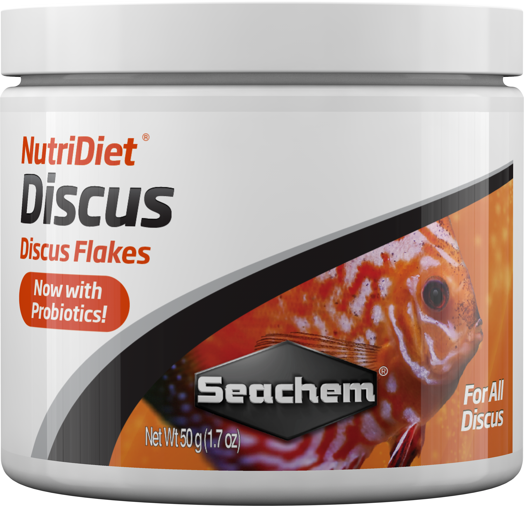 Seachem Laboratories Seachem NutriDiet Discus Flakes w/Probiotics