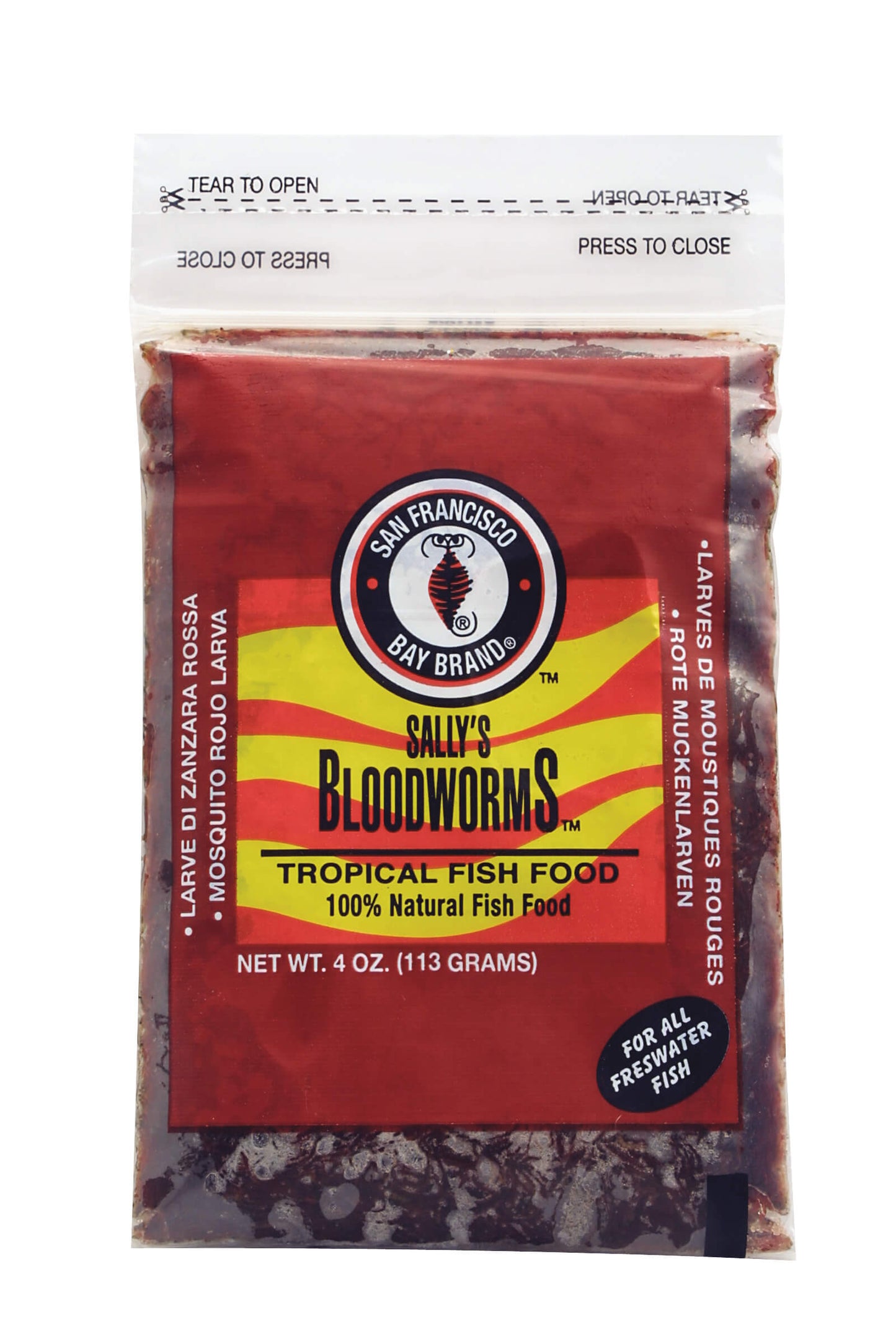 Bloodworms Flatpak 4oz (Frozen)