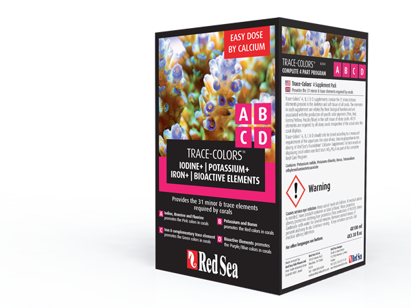 Red Sea Trace Colors ABCD (4-Pk)