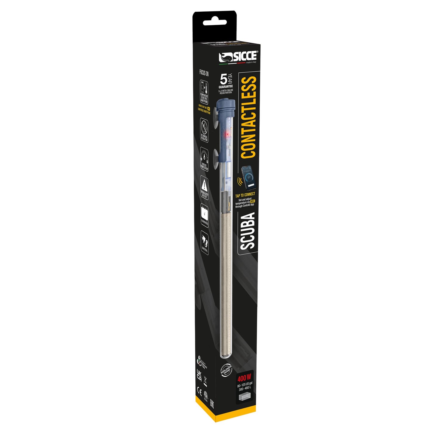 Sicce SCUBA ContactLess 400 Heater