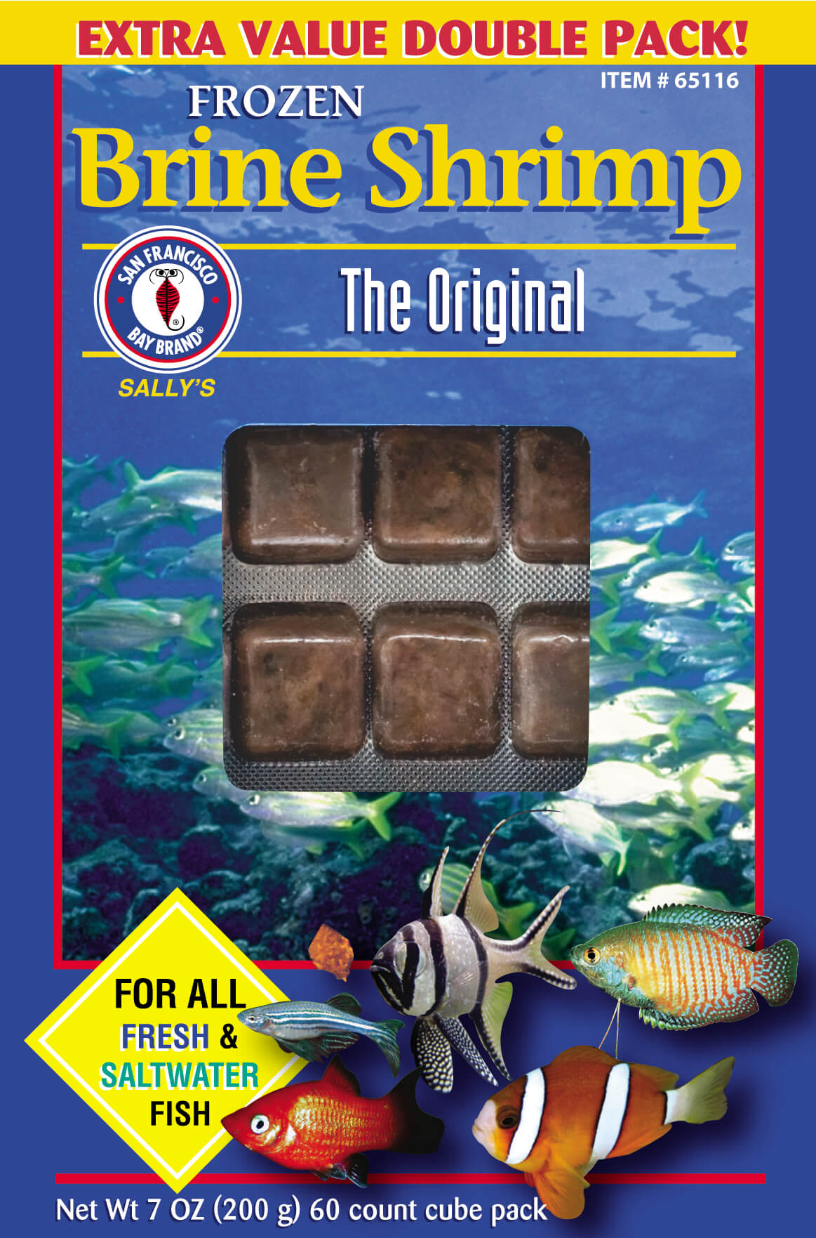 Shrimp Brine Cube 7oz (Frozen)