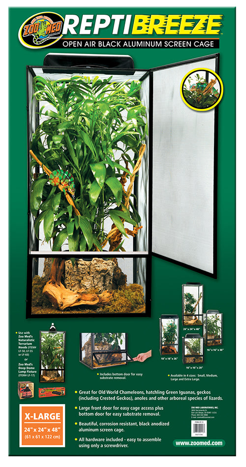 Zoo-Med Reptibreeze Open Air Screen Cage XL
