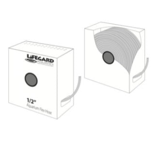 Lifegard Aquatics PVC Flexible Tubing 1/2" x 100'