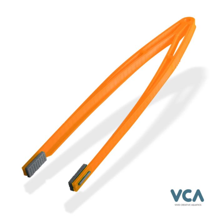 VCA Never-Rust Tweezers 12" Orange