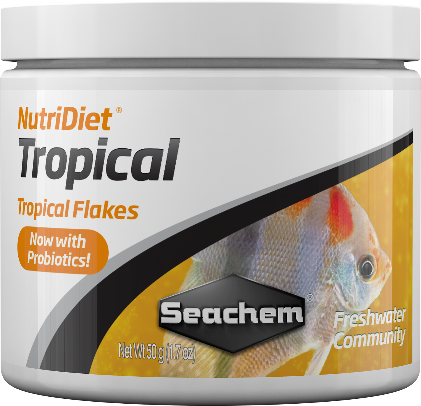 Seachem Laboratories Seachem NutriDiet Tropical Flakes w/Probiotics