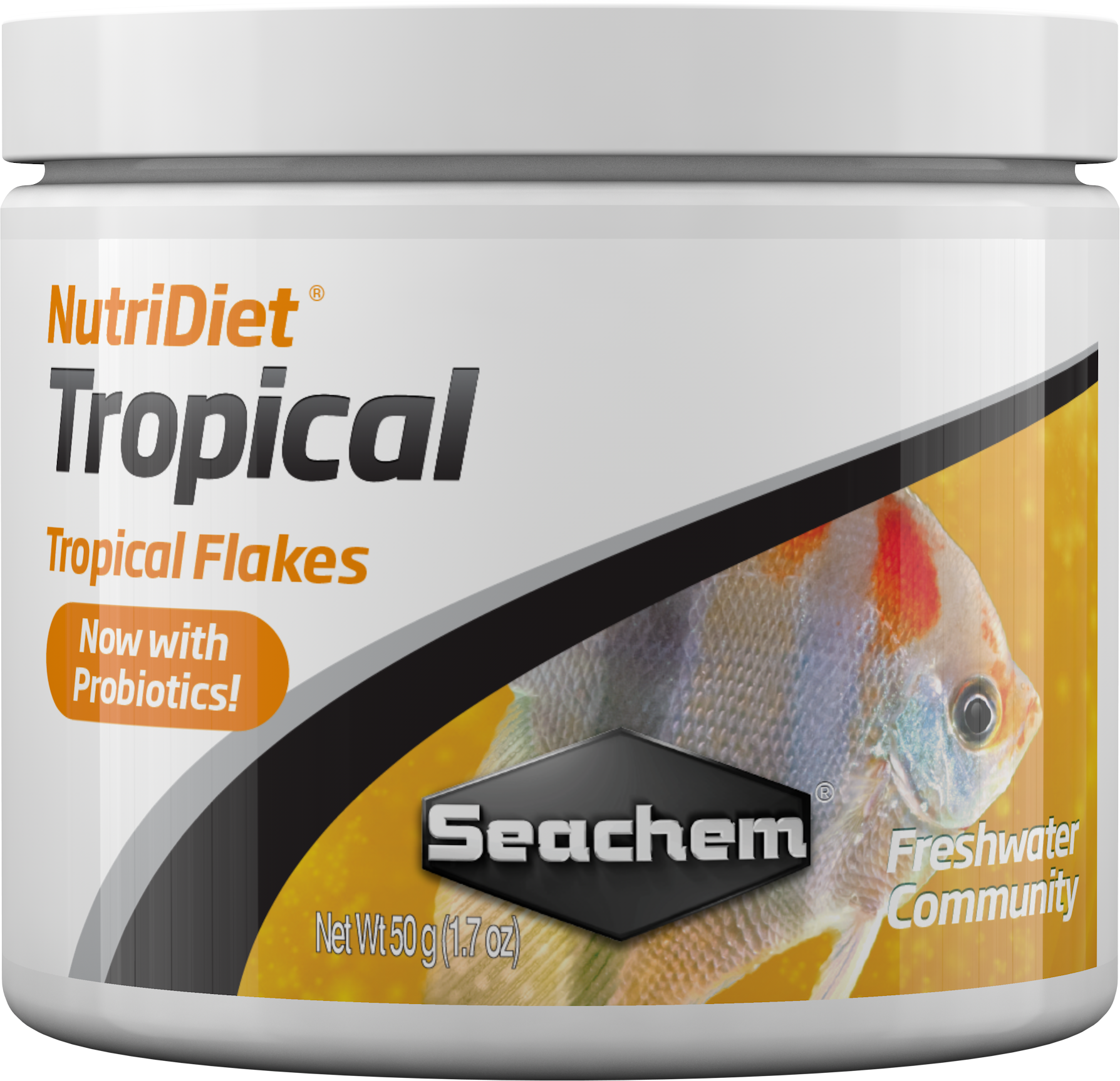 Seachem Laboratories Seachem NutriDiet Tropical Flakes w/Probiotics