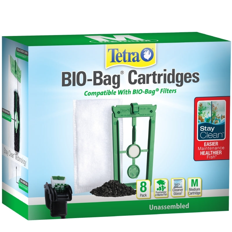 Tetra StayClean Bio-Bag Cartridge MD, 8 pk