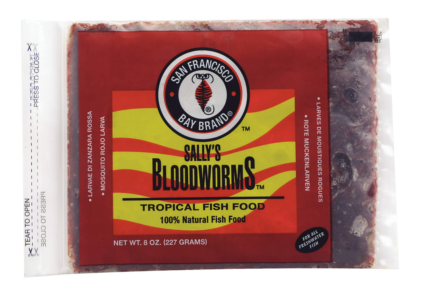 Bloodworms Flatpak 8oz (Frozen)