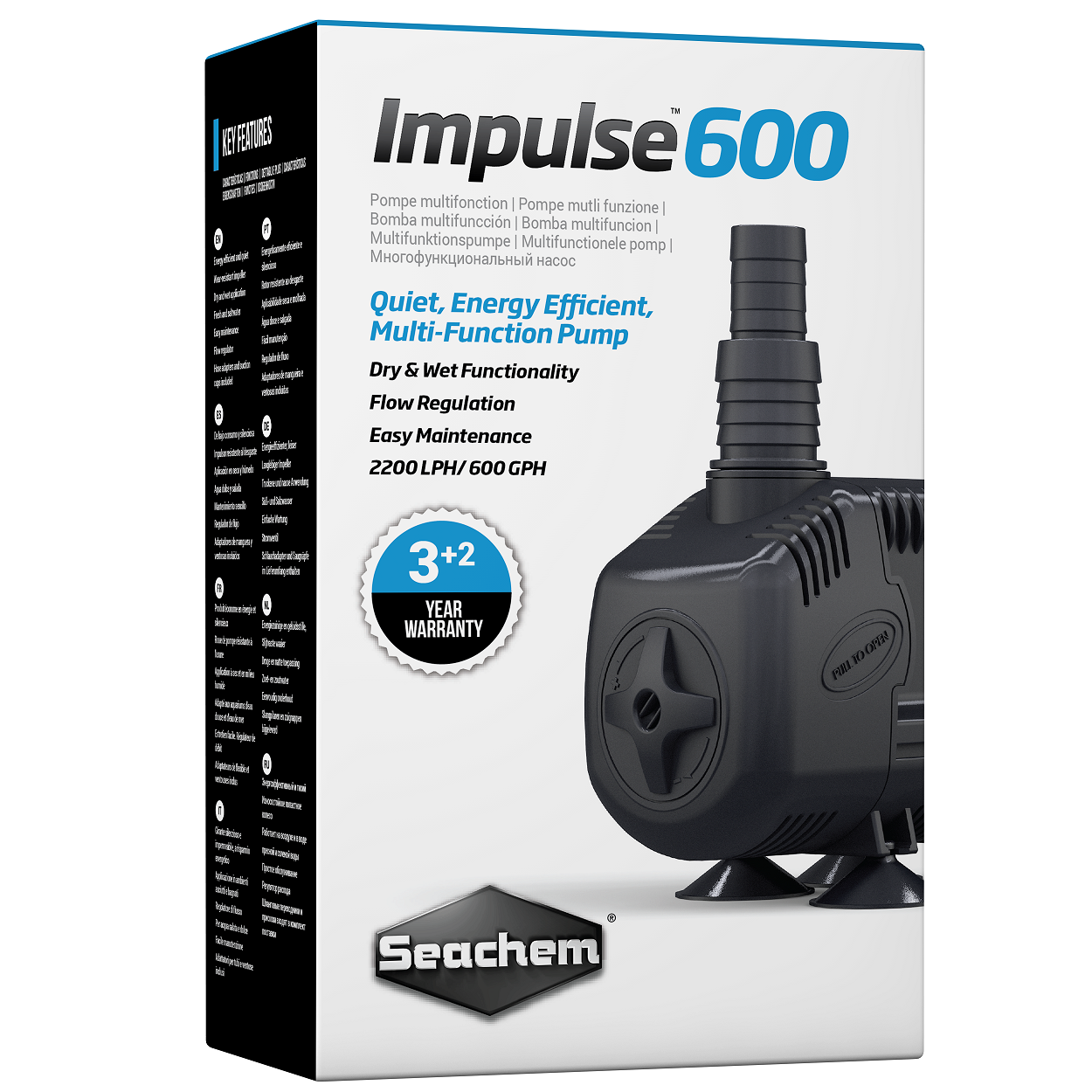 Seachem Laboratories Impulse 600 Pump