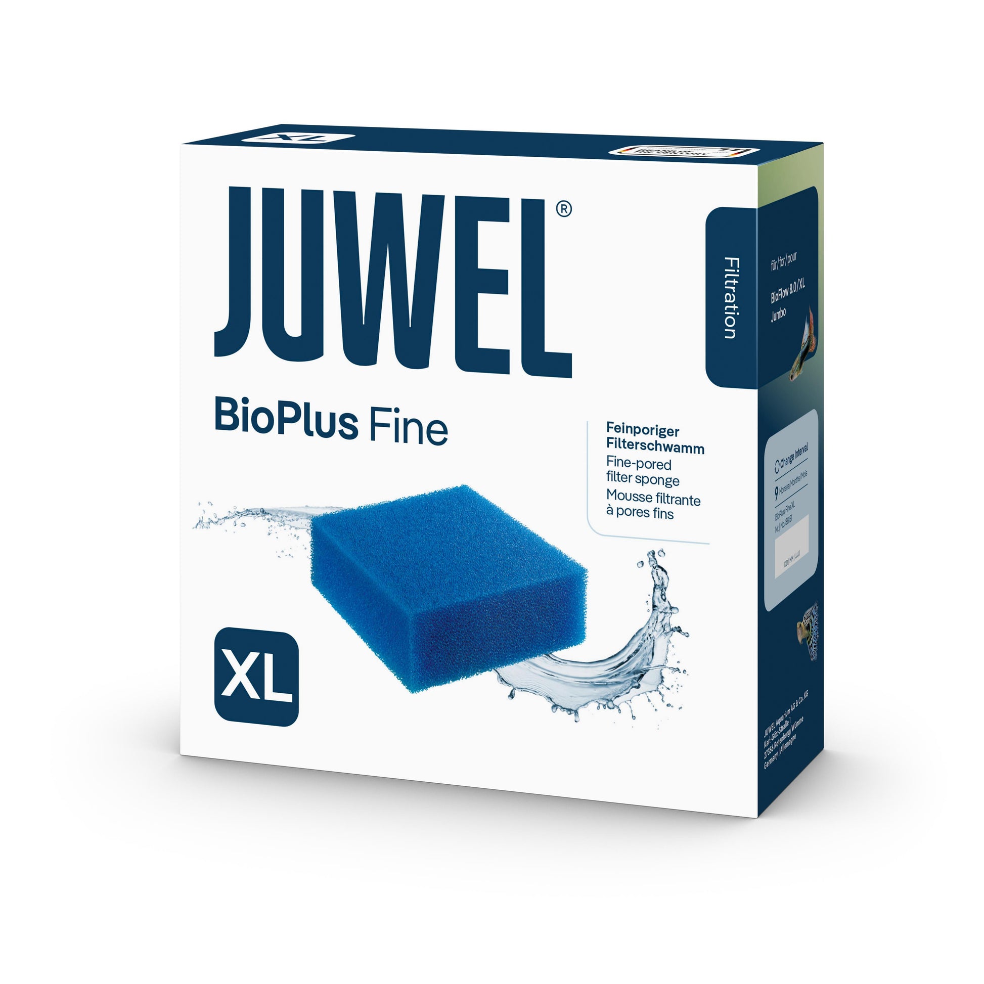 Juwel bioPlus fine XL (Jumbo) - Fine-pored filter sponge
