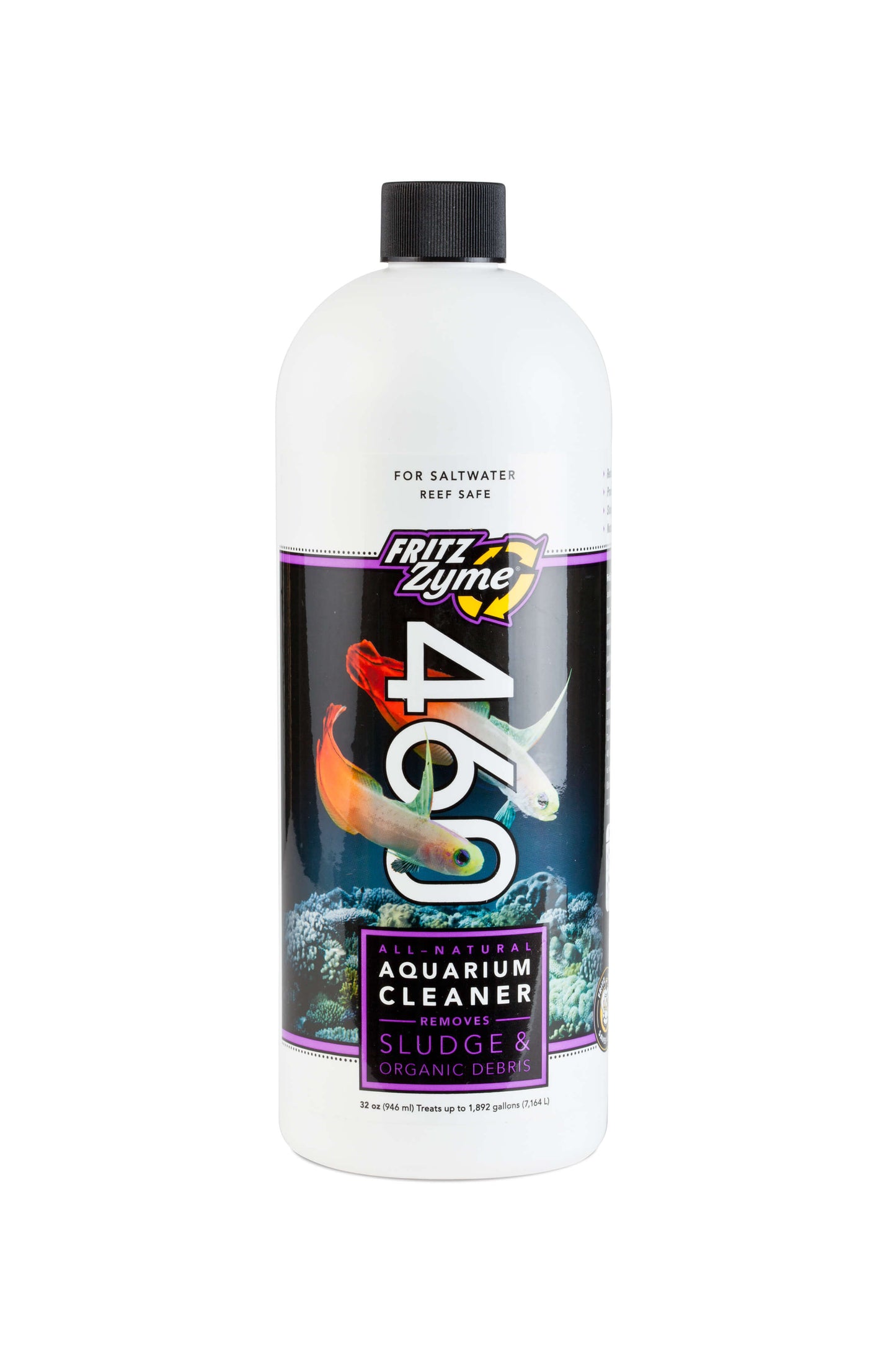 FritzZyme 460 Biological Aquarium Cleaner SW - 32oz