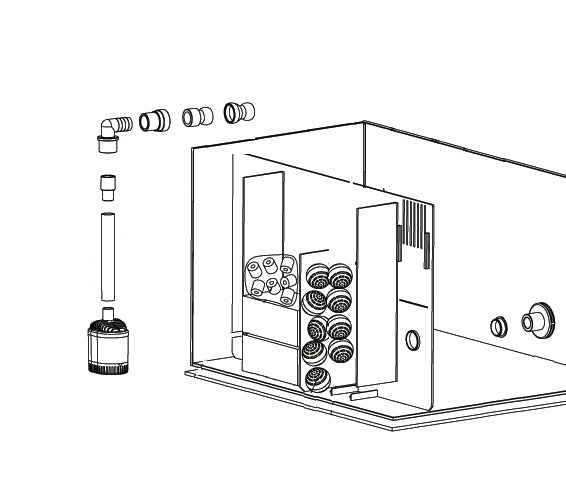 Lifegard Aquatics 3 in 1 Crystal Set w/ Side Filter
