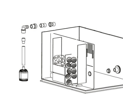 Lifegard Aquatics 3 in 1 Crystal Set w/ Side Filter