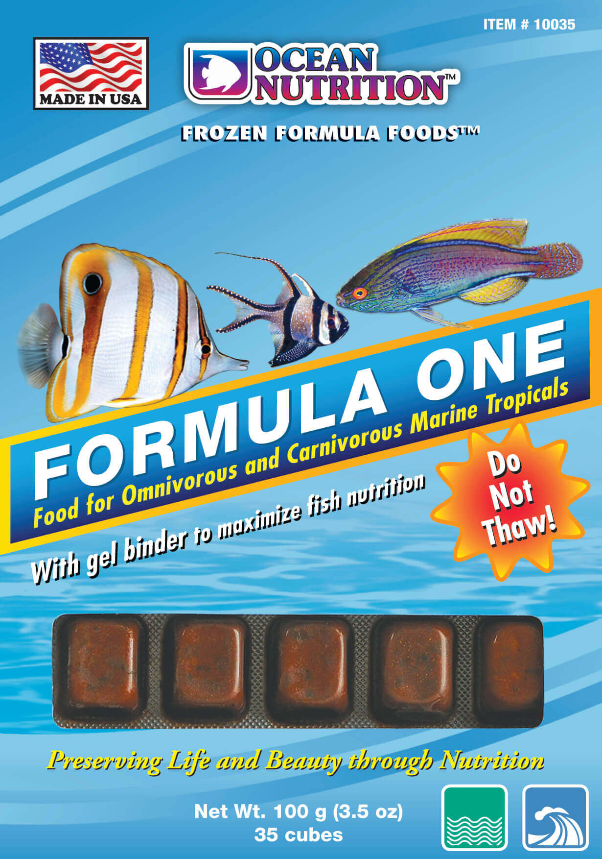 Formula One Cube (Frozen) 3.5oz