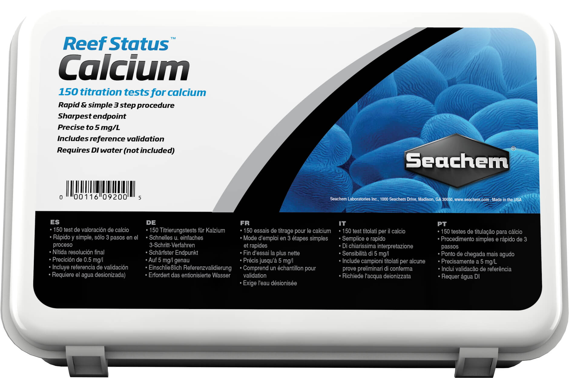 Reef Status: Calcium Test Kit