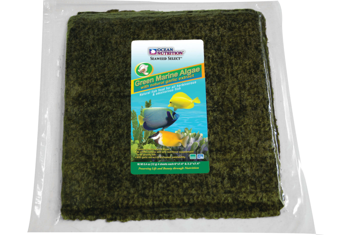 Ocean Nutrition Green Marine Algae 150g(50 Sheets)