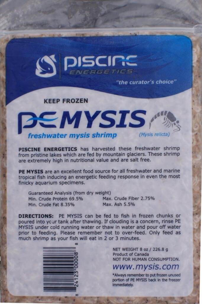 Mysis Shrimp Flatpack (Frozen) 8oz