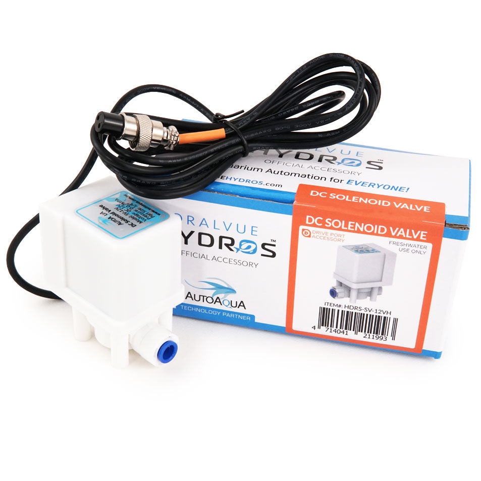 CoralVue Hydros DC Solenoid Water Valve